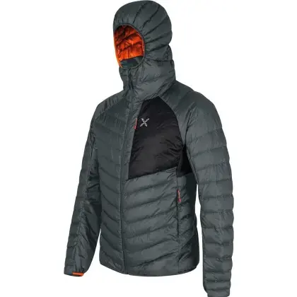Bunda Montura Pure Duvet Jacket - Piombo/orange