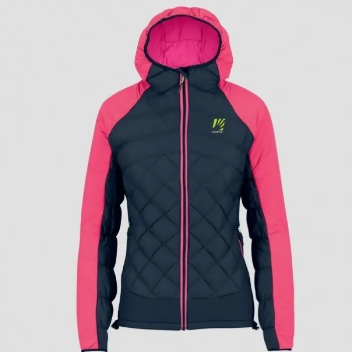 Bunda Karpos Lastei Active Plus Jacket Woman - Vulcan/Fandango Pink