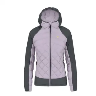 Bunda Karpos Lastei Active Plus Jacket Woman - Lavender/Woodlight gray