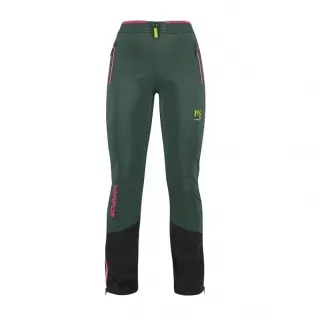 Nohavice Karpos Alagna Plus Evo Pants Woman - Jungle Green/Duck Green