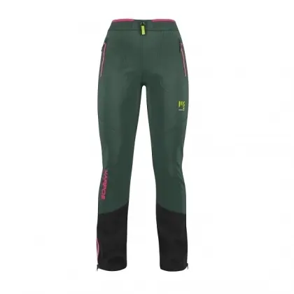 Nohavice Karpos Alagna Plus Evo Pants Woman - Jungle Green/Duck Green
