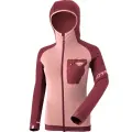 Bunda Dynafit Radical Polartec Hooded Jacket Woman - Burgundy