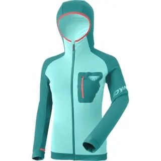 Bunda Dynafit Radical Polartec Hooded Jacket Woman - Britany blue