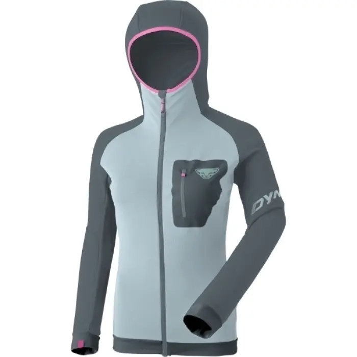 Bunda Dynafit Radical Polartec Hooded Jacket Woman - Cloud blue