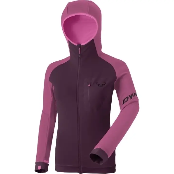 Bunda Dynafit Radical Polartec Hooded Jacket Woman - Magenta