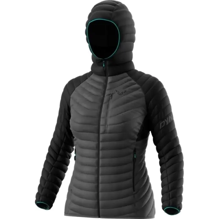 Bunda Dynafit Radical Down RDS Hooded Jacket Woman - Black out