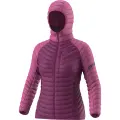 Bunda Dynafit Radical Down RDS Hooded Jacket Woman - Magenta