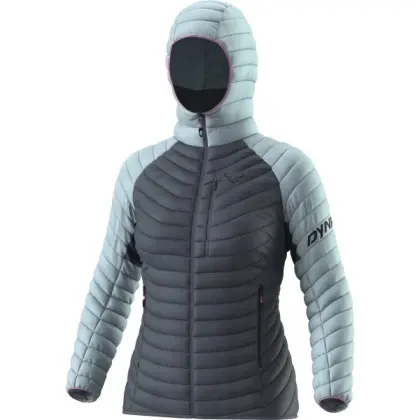 Bunda Dynafit Radical Down RDS Hooded Jacket Woman - Cloud Blue