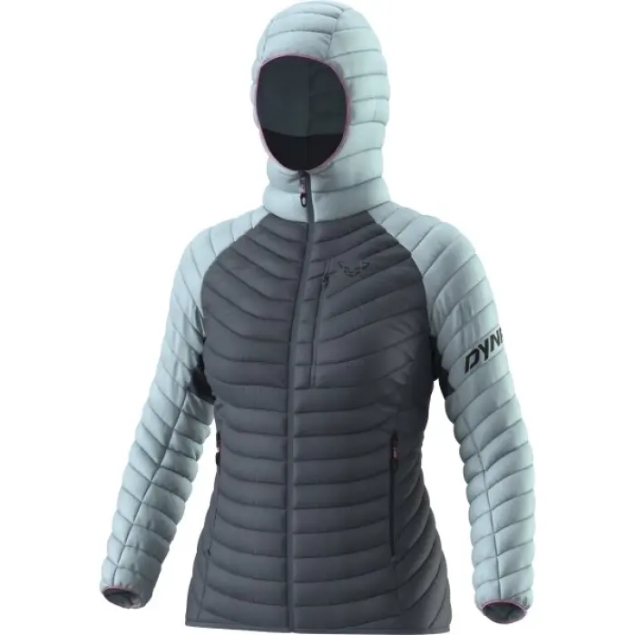 Bunda Dynafit Radical Down RDS Hooded Jacket Woman - Cloud Blue