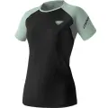 Tričko Dynafit Alpine Pro S/S Tee Woman - Black out/jadelite