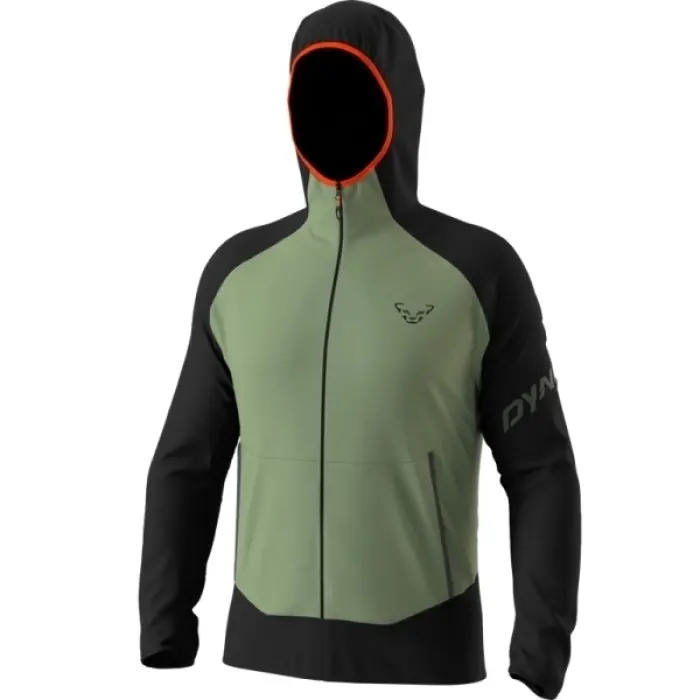 Bunda Dynafit Transalper Light Polartec Hoody Jacket - Black out/sage