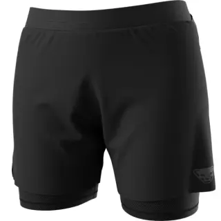 Nohavice Dynafit Alpine Pro 2in1 Shorts Woman - Black out