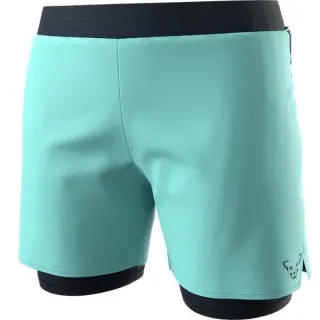 Nohavice Dynafit Alpine Pro 2in1 Shorts Woman - Marine blue