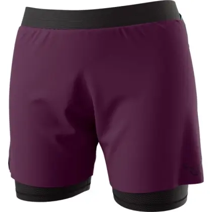 Nohavice Dynafit Alpine Pro 2in1 Shorts Woman - Royal Purple