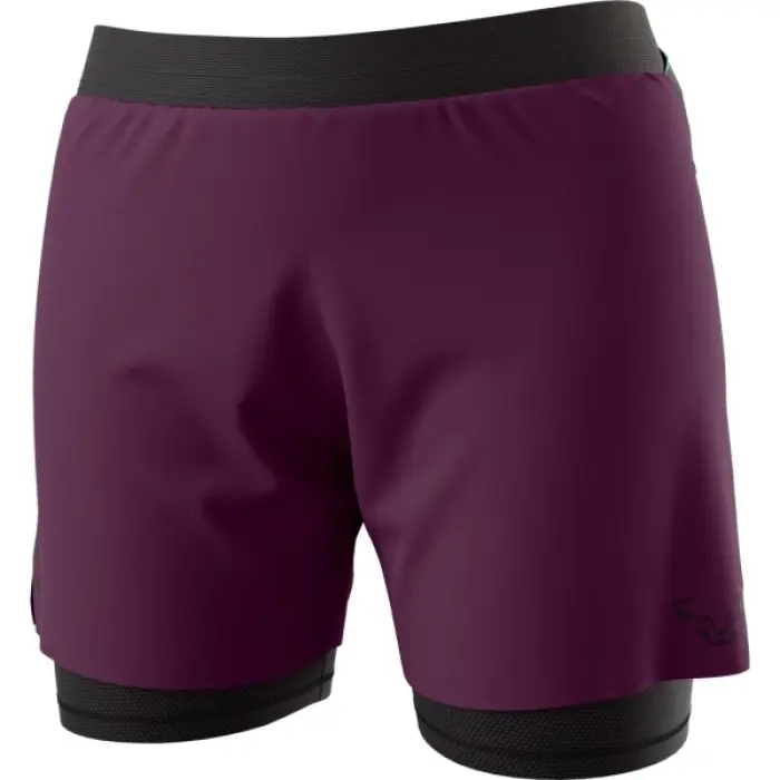 Nohavice Dynafit Alpine Pro 2in1 Shorts Woman - Royal Purple