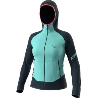 Bunda Dynafit Transalper Light Polartec Hoody Jacket Woman - Blueberry marine blue