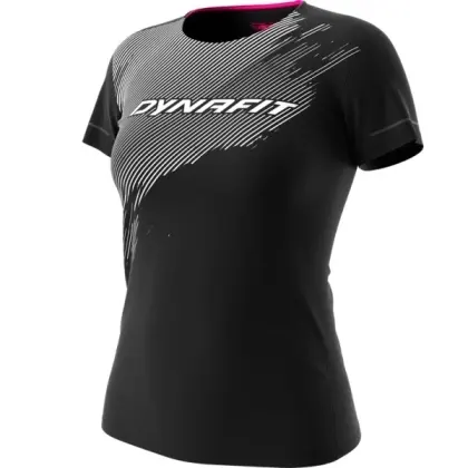 Tričko Dynafit Alpine 2 S/S Tee Woman - Black out/nimbus