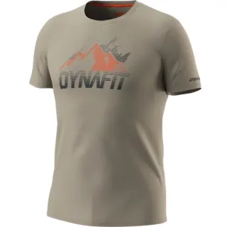 Tričko Dynafit Transalper Graphic S/S Tee - Rock khaki