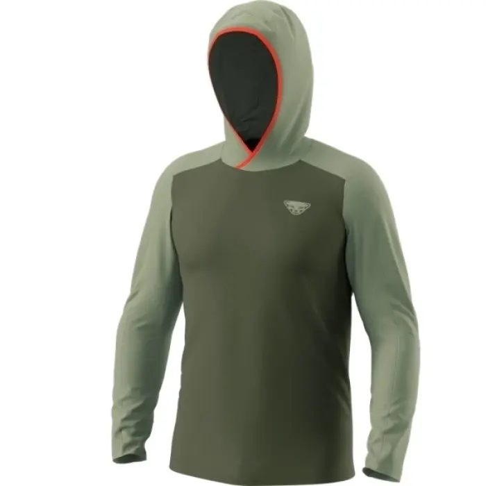 Bunda Dynafit Traverse Sun Hoody - Sage