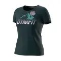 Tričko Dynafit Transalper Graphic S/S Tee Woman - Blueberry