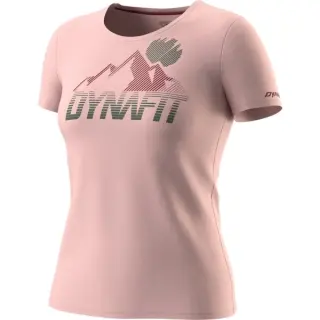 Tričko Dynafit Transalper Graphic S/S Tee Women - Pale rose