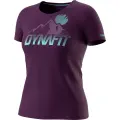 Tričko Dynafit Transalper Graphic S/S Tee Women - Royal purple