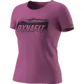 Tričko Dynafit Transalper Graphic S/S Tee Women - Magenta