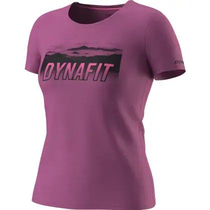 Tričko Dynafit Transalper Graphic S/S Tee Women - Magenta