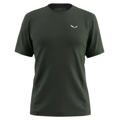 Tričko Salewa Puez Dry T-Shirt - Dark olive