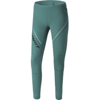 Nohavice Dynafit Winter Running Tights Woman - Atlantic
