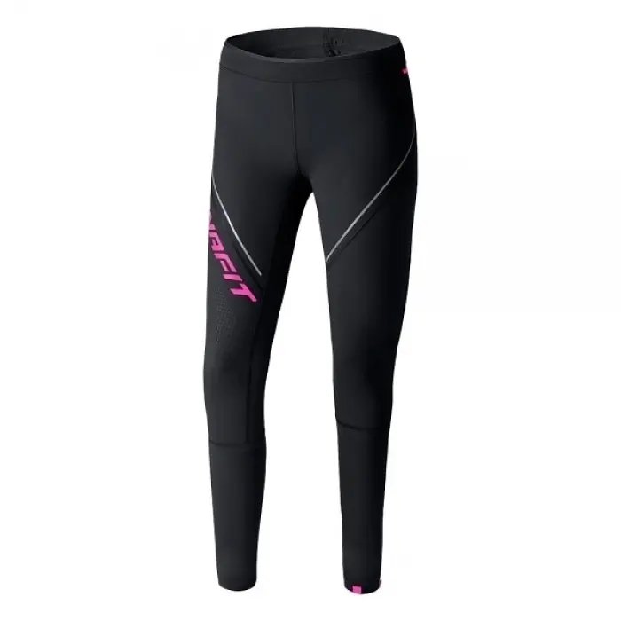 Nohavice Dynafit Winter Running Tights Woman - Black out
