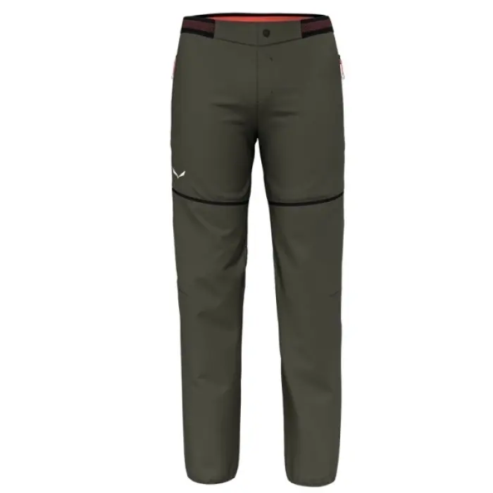 Nohavice Salewa Pedroc 2 DST 2in1 Pants - Dark Olive
