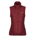 Vesta Salewa Ortles Hybrid Tirolwool Vest Woman - Syrah