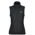 Vesta Salewa Ortles Hybrid Tirolwool Vest Woman - Black out