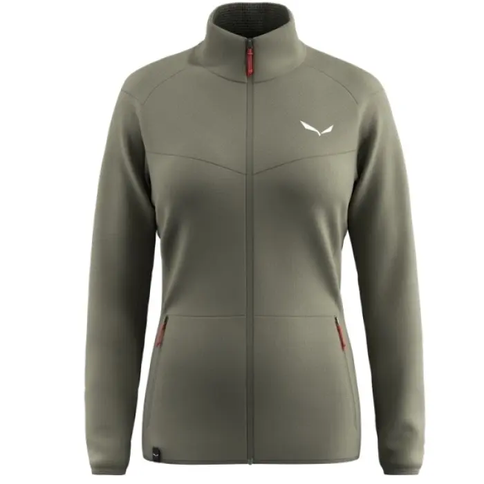Bunda Salewa Puez Cammino Polarlite Jacket Woman - Faded Green
