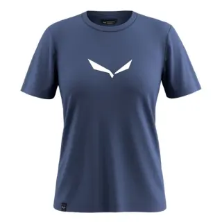 Tričko Salewa Solidlogo Dry T-Shirt Woman - Dark denim