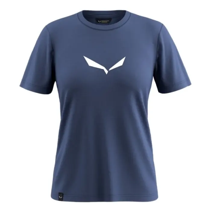 Tričko Salewa Solidlogo Dry T-Shirt Woman - Dark denim