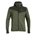 Bunda Salewa Agner Hybrid Polarlite DST Jacket - Dark olive melange