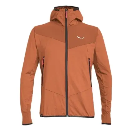 Bunda Salewa Agner Hybrid Polarlite DST Jacket - Bombay brown melange