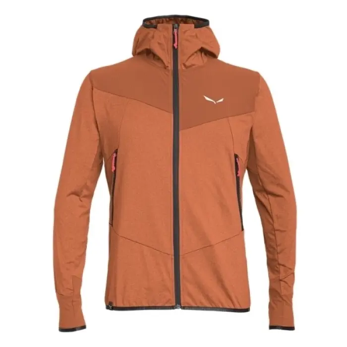 Bunda Salewa Agner Hybrid Polarlite DST Jacket - Bombay brown melange