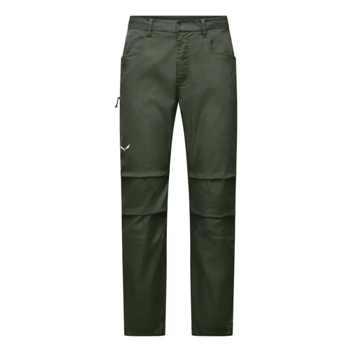 Nohavice Salewa Agner Hemp Ripstop - Dark Olive