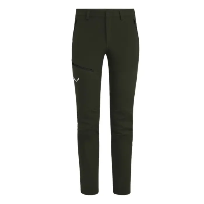 Nohavice Salewa Puez Orval 2 DST Pants - Dark olive