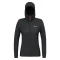 Bunda Salewa Ortles Hybrit Tirolwool Jacket Woman - Black out
