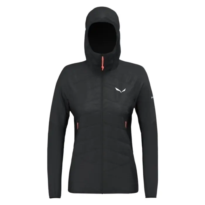 Bunda Salewa Ortles Hybrit Tirolwool Jacket Woman - Black out