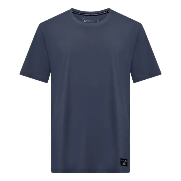 Tričko Salewa Eagle Logo Patch T-Shirt - Java blue