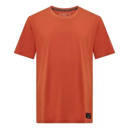 Tričko Salewa Eagle Logo Patch T-Shirt - Bombay brown