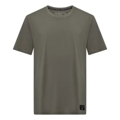 Tričko Salewa Eagle Logo Patch T-Shirt - Faded green