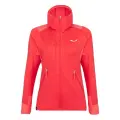 Bunda Salewa Agner Hybrid PL/DST Hoody Woman - Flame