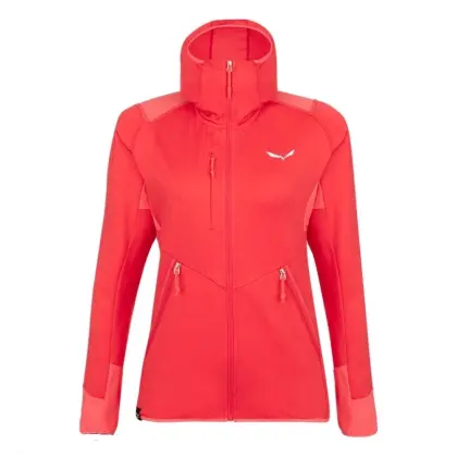 Bunda Salewa Agner Hybrid PL/DST Hoody Woman - Flame