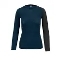 Tričko Karpos Dinamico Merino 130 LS Woman - Midnight/Black